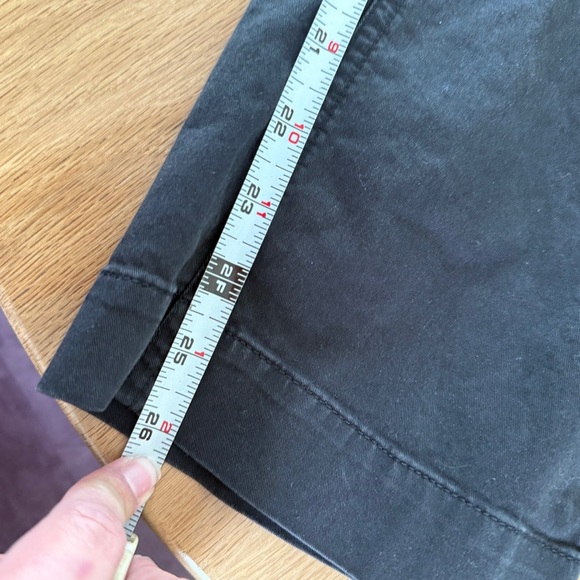 Everlane Black Button Fly Wide Leg Chinos - Picture 5 of 10